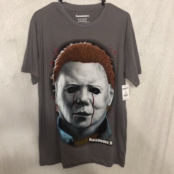 Halloween Men's Graphic Tee with Short Sleeves, Sizes M - Picture 4 of 7